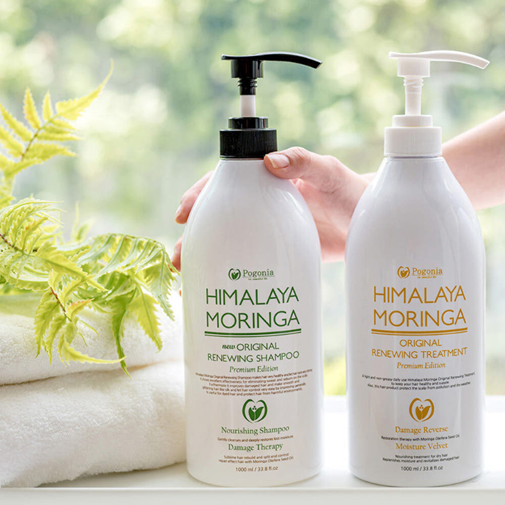 미페마 히말라야 모링가 대용량 천연샴푸 트리트먼트