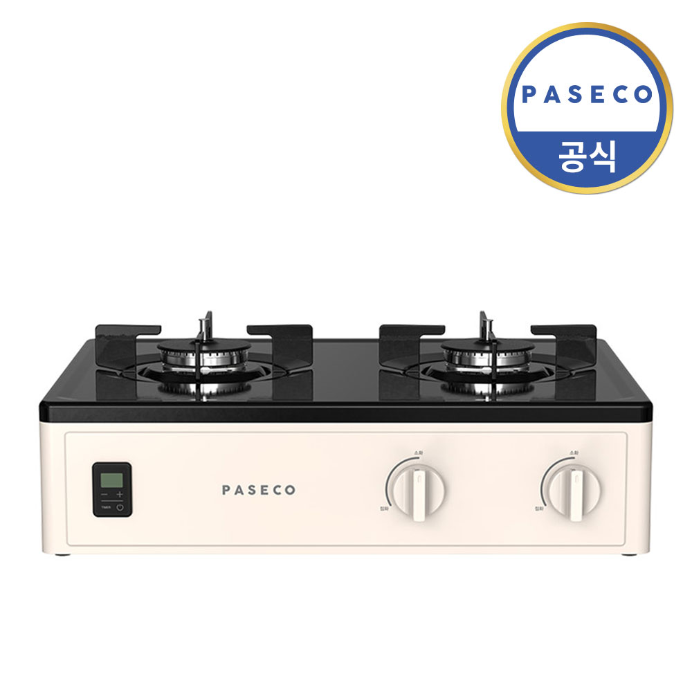 파세코 가스차단기 내장 2구 가스레인지 PGR-F224ENIV