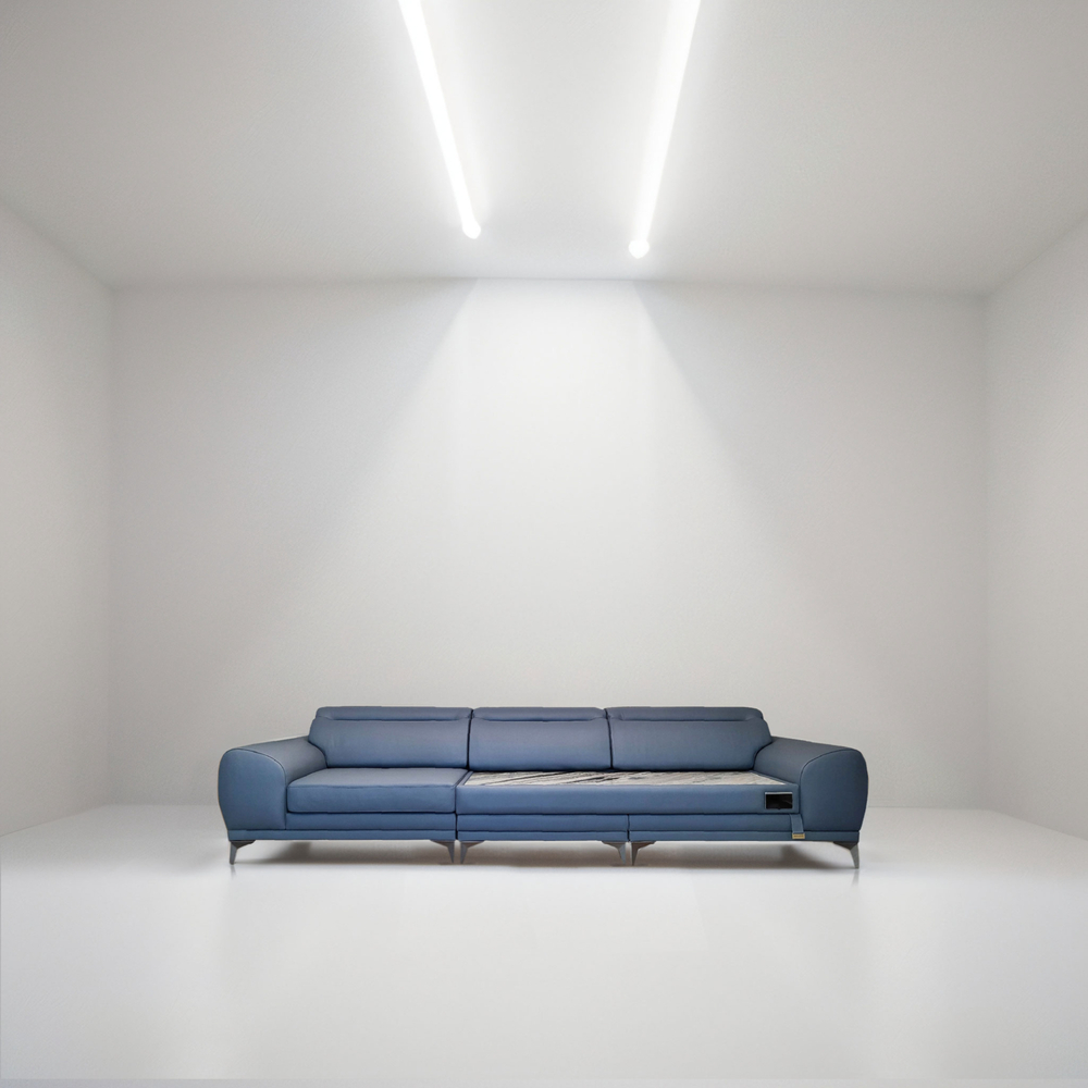 브리즈스톤 킹마담건강침대 앨빈 돌소파 BSPR4BZAB 4인용 돌쇼파