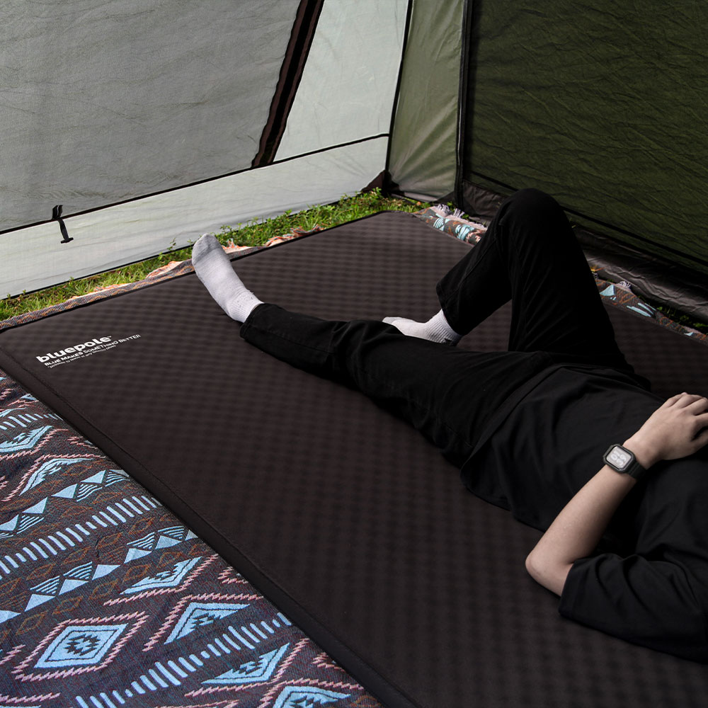 블루폴 캠버 자충매트 6T 캠핑 피크닉 에어매트 이너텐트 차박매트 더블, 6cm, 카키