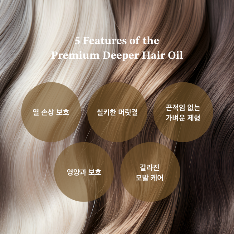 르디퍼 프리미엄 디퍼 헤어 오일 100ml 이미지 6