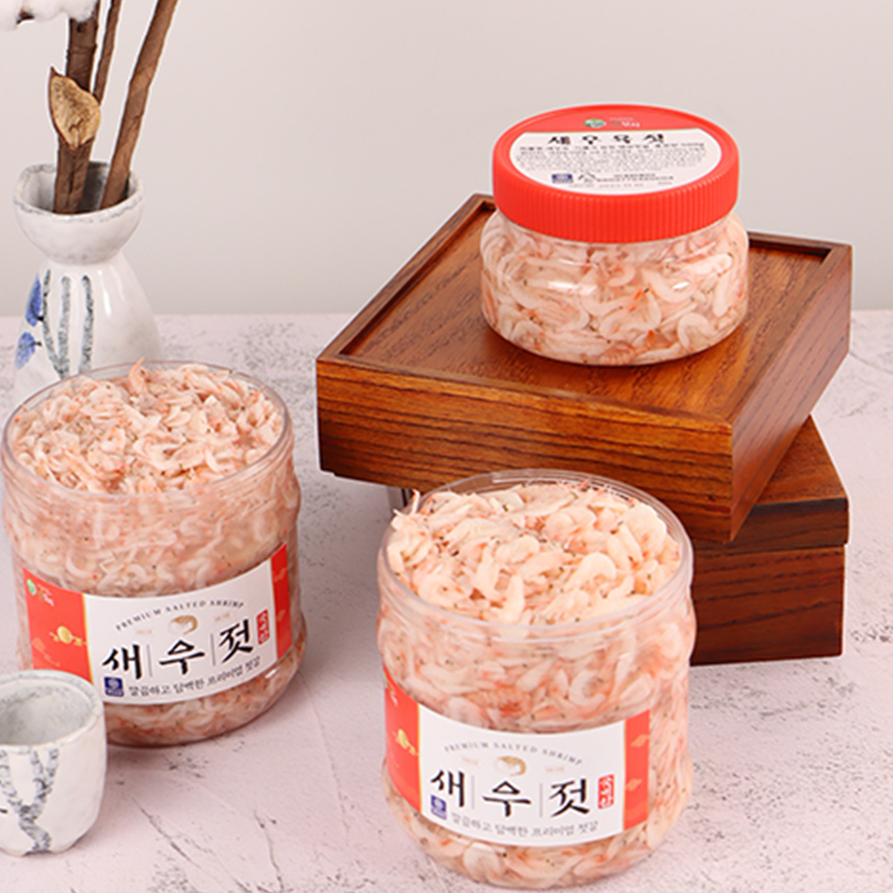 선김치 국산 신안 새우젓 추젓 육젓 김장 젓갈 500g 1kg - 상세 이미지 3