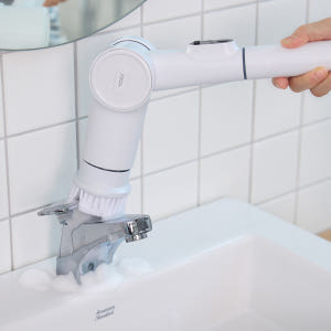 보아르 파워스핀 무선 욕실청소기 완전방수 화장실 자동 핸디 전동 스핀 회... 개봉기 | 실사용 후기 - 상품 이미지 2