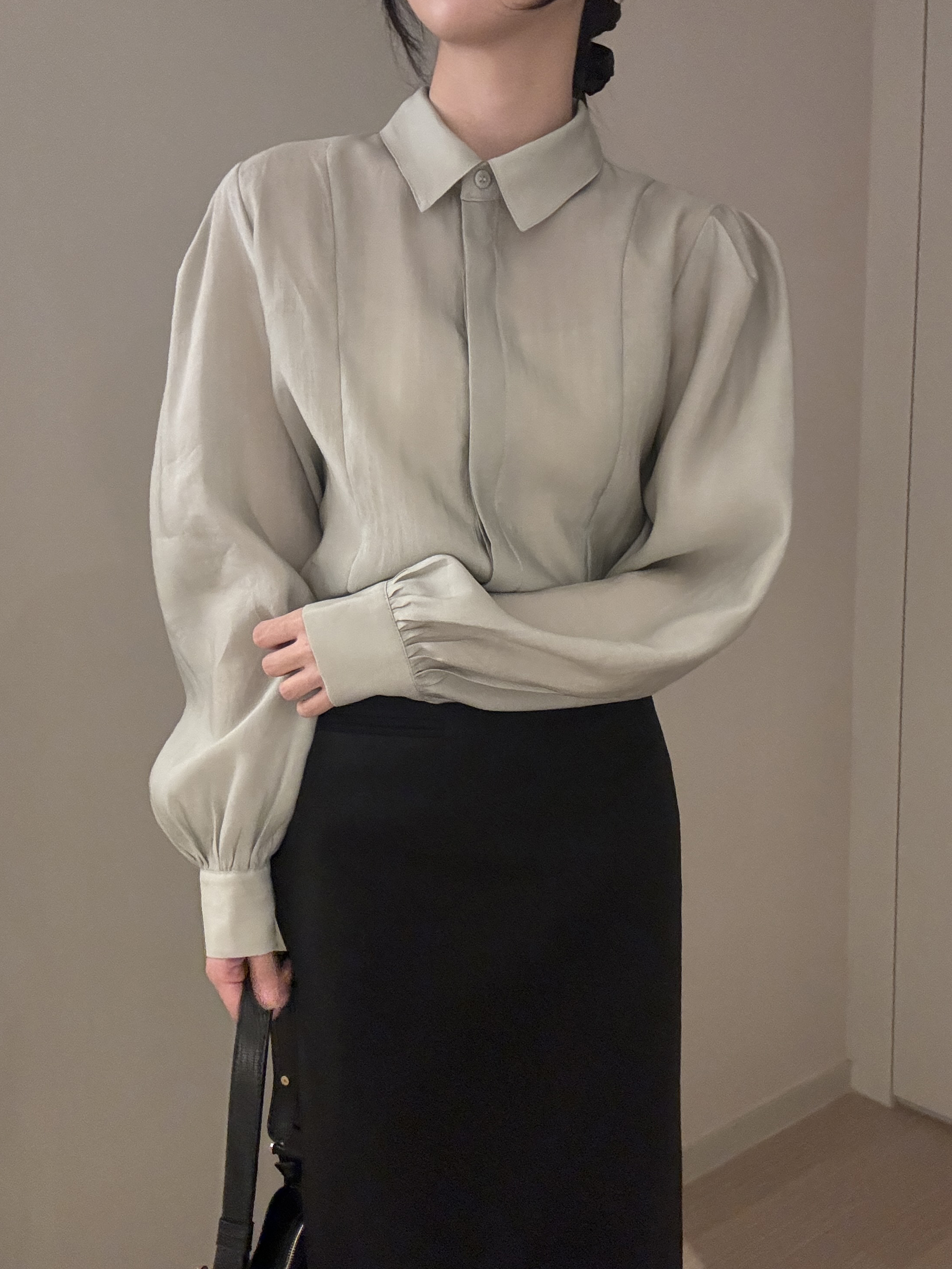 로에 기모 롱 스커트 3color 상세 이미지 6