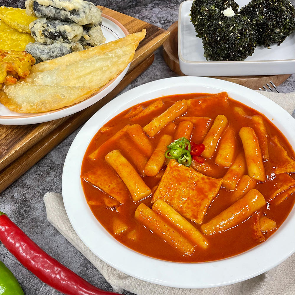 2+2팩 핫이슈 우리밀 떡볶이 밀키트 1인분 6가지맛 - 상세 이미지 4