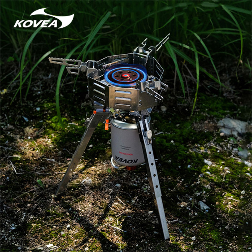 코베아 스토브 알파 강염 액출 그리들 버너 듀얼 파워스토브