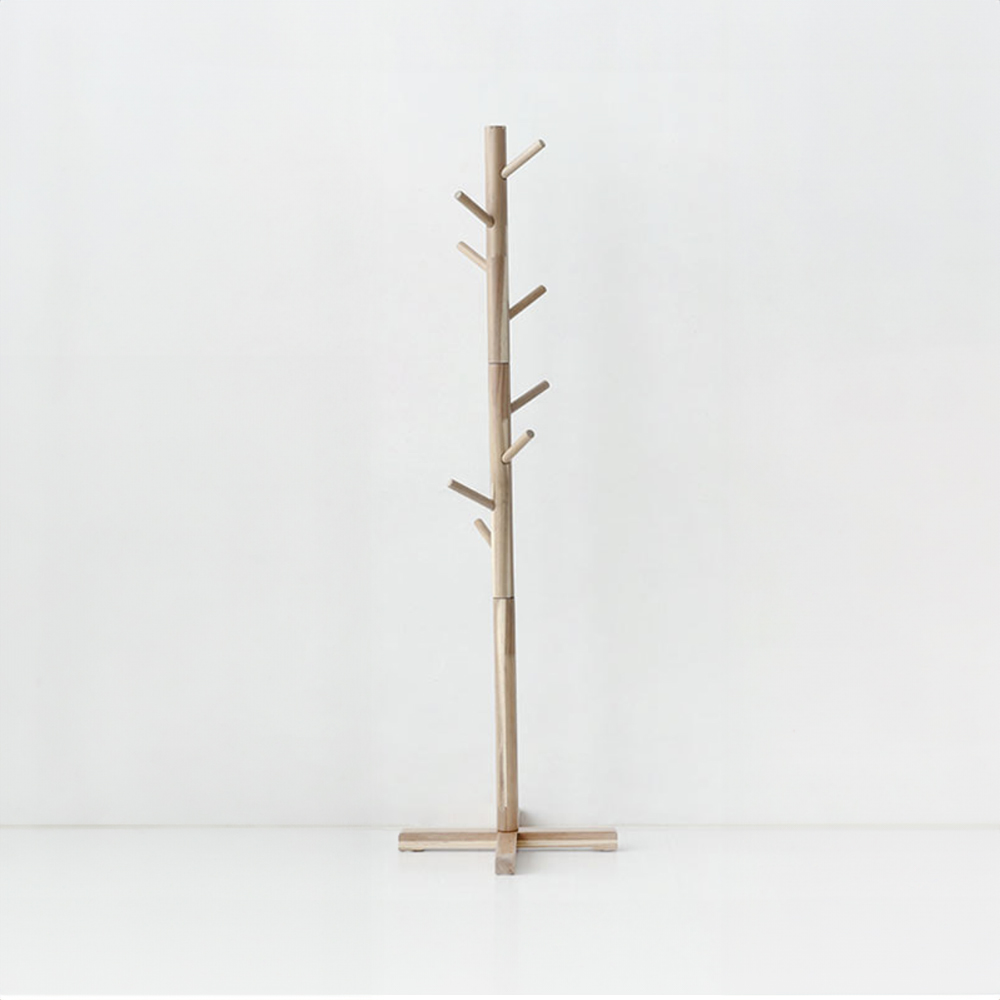 TANG 원목스탠드행거 154 아카시아 내추럴