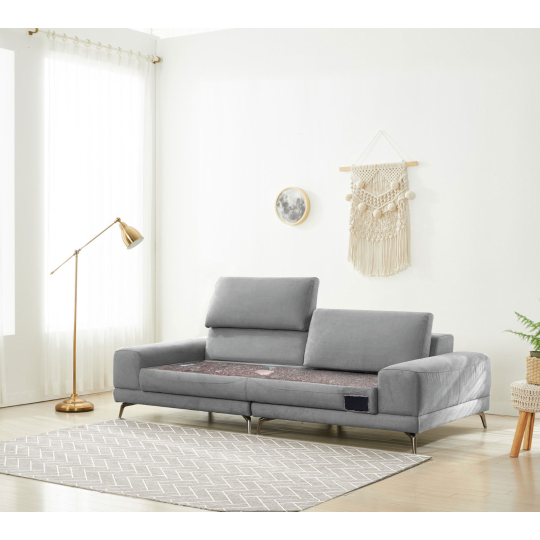 브리즈스톤 킹마담건강침대 케이원 돌소파 BSPR3BZKW 3인용 돌쇼파 흙쇼파