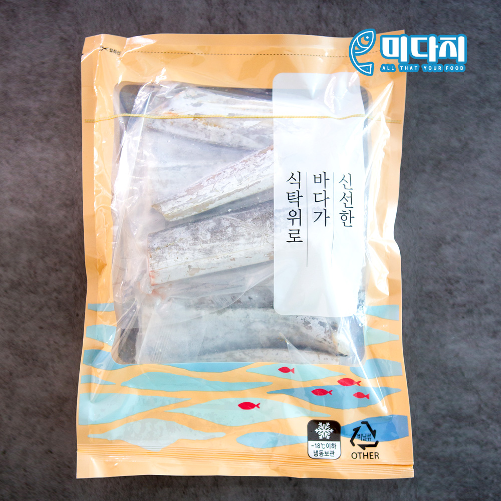 미다지 국내산 절단 손질 갈치 900g  개별포장 - 상세 이미지 2