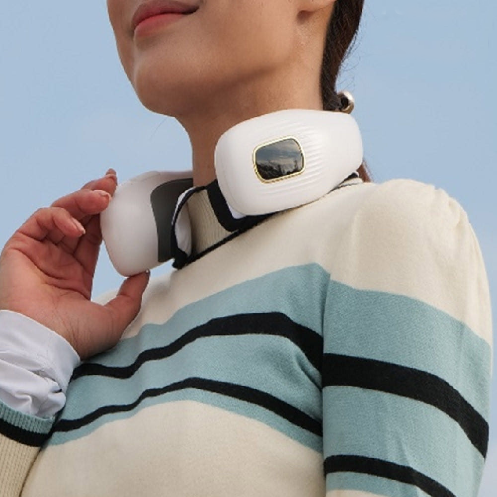 목에착 핫 넥히터 목난로 넥밴드 넥워머 온열기 온열밴드 충전식 휴대용 온도조절