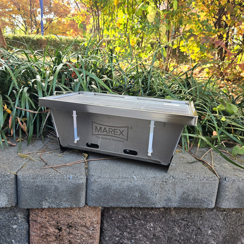 마렉스 igt용 폴딩 BBQ 그릴 원액션 화로대 자립사용가능