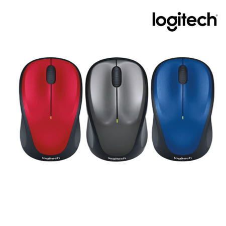 [국내정품] 로지텍코리아 M235n 무선 마우스 좌우대칭형 디자인으로 왼손잡이도 사용가능