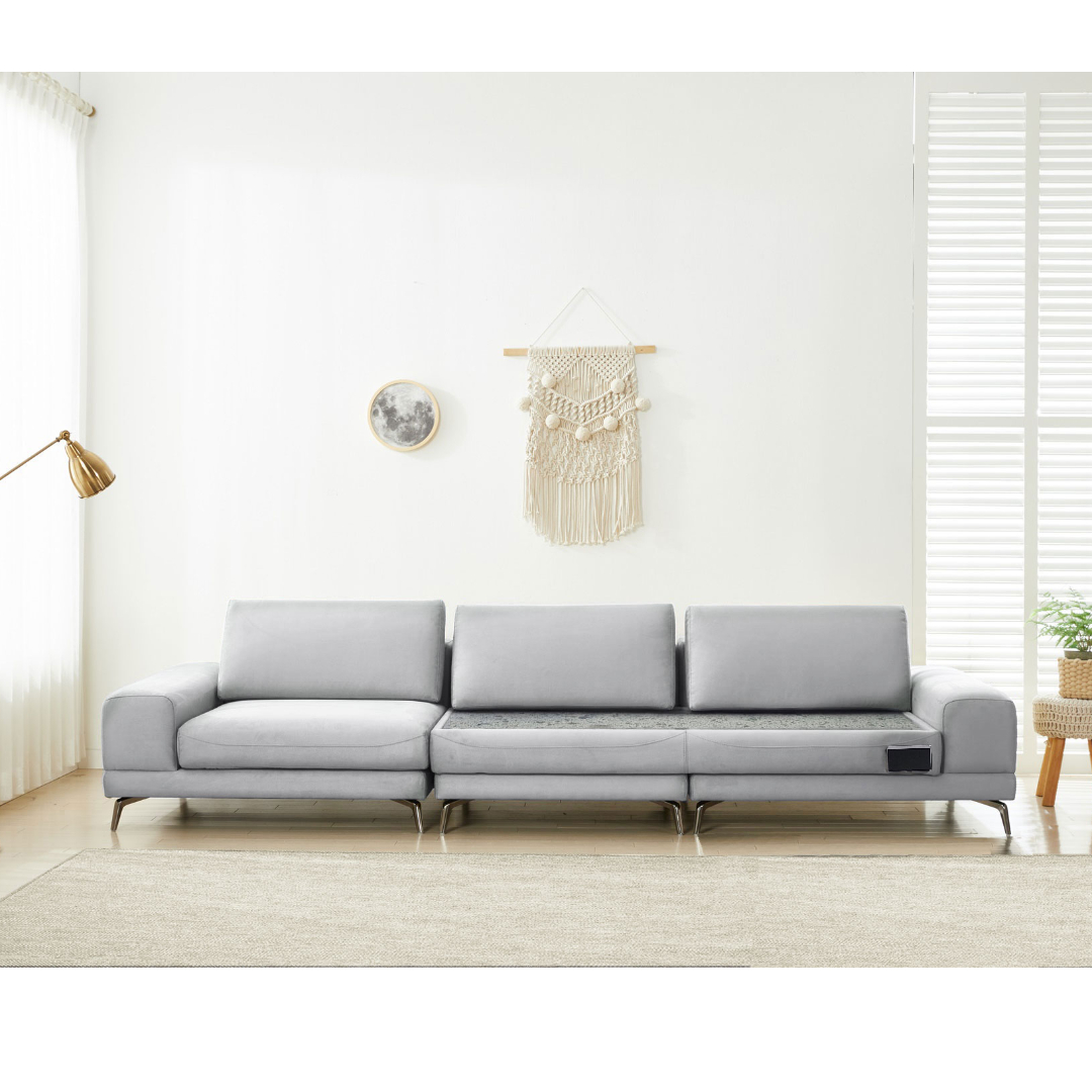 브리즈스톤 킹마담건강침대 케이원 돌소파 BSPR4BZKW 4인용 돌쇼파