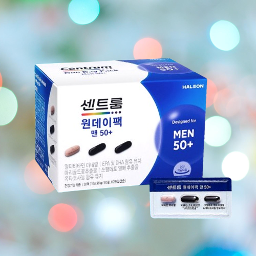 센트룸 원데이팩 맨50 올인원영양제 30정X1개 - 상세 이미지 3