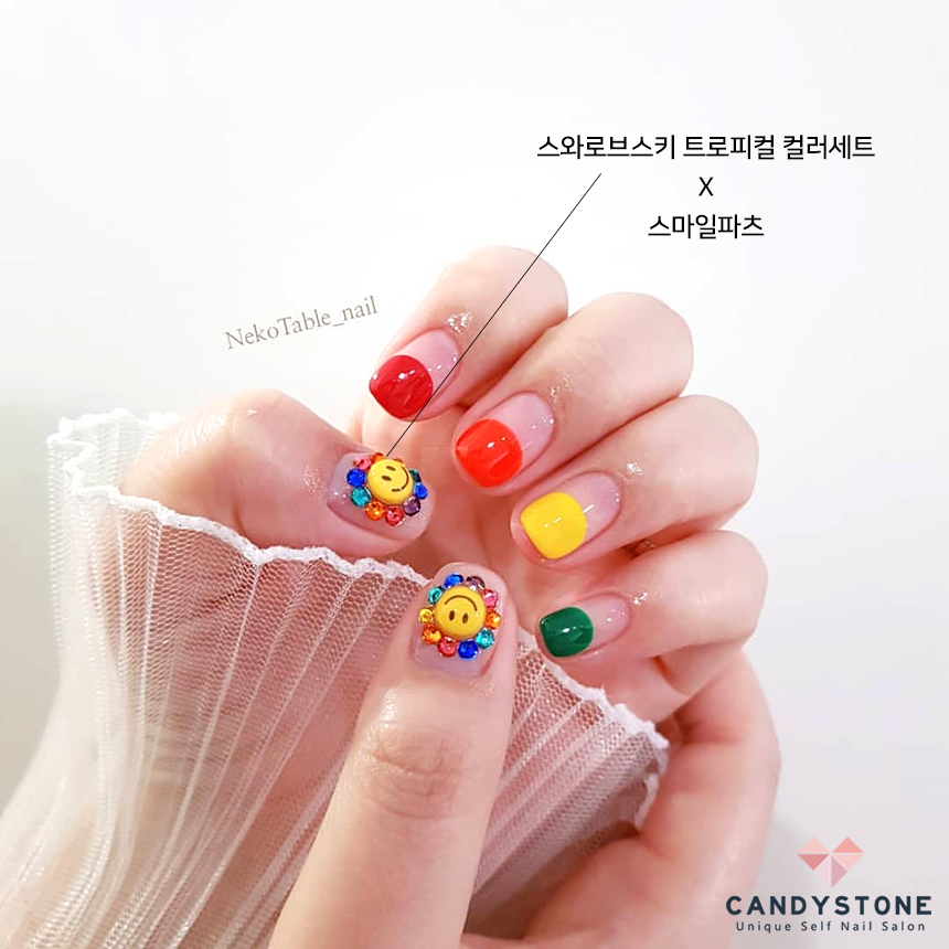 스마일파츠 1탄 셀프네일아트재료 (2 size) : 캔디스톤