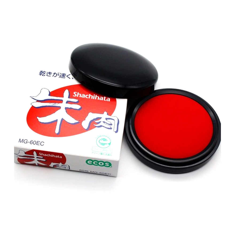 일본 사치하타 도장 인주 60호 MG-60EC