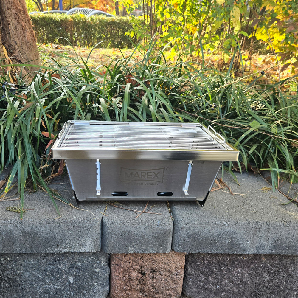 마렉스 igt용 폴딩 BBQ 그릴 원액션 화로대 자립사용가능