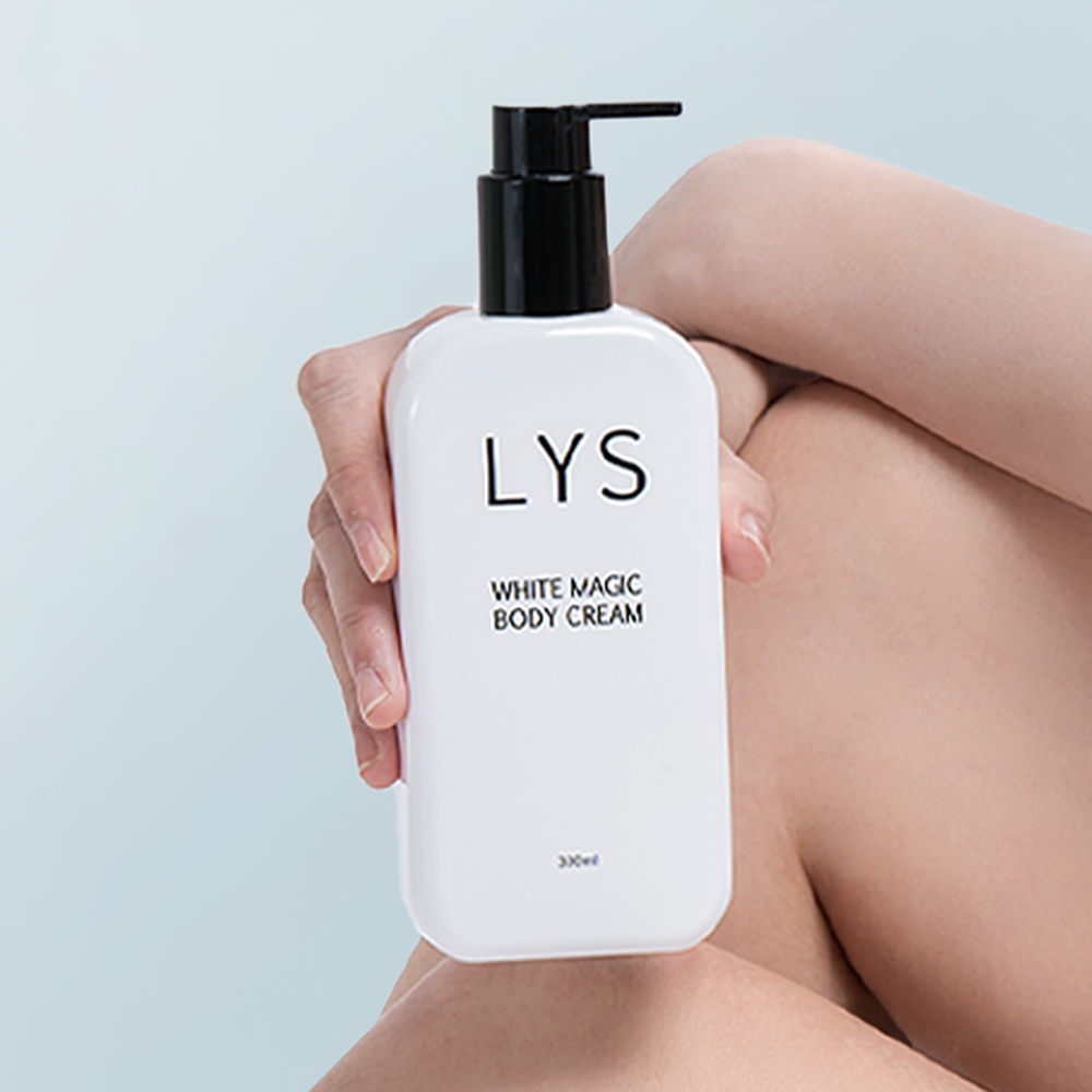 LYS 미백크림 톤업크림 보습 바디 얼굴 겸용 피부톤 보정 대용량 300ml 이미지 2