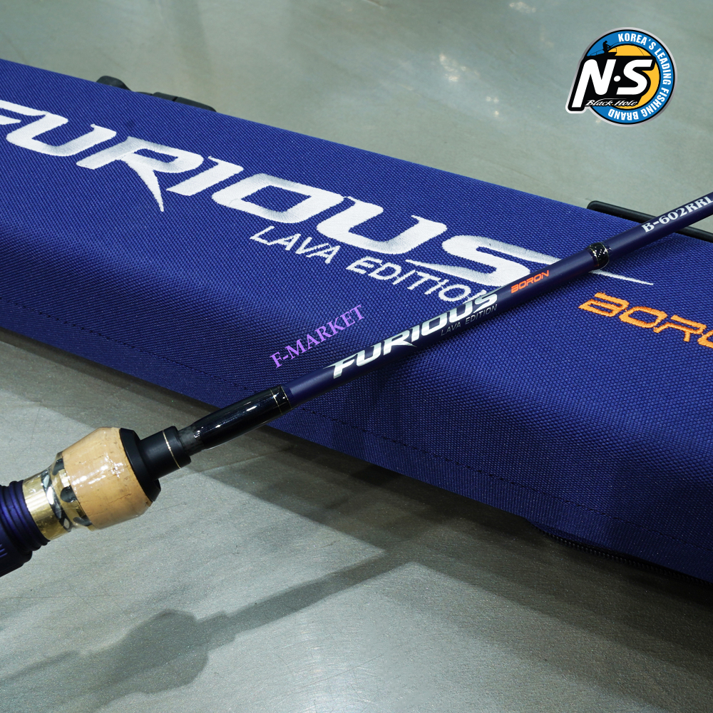 NS 퓨리어스 보론 참돔 타이라바 광어 다운샷 낚시대 B-602RRL