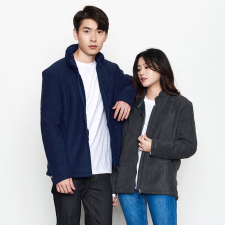 양털 후리스 폴라폴리스 자켓 방한 내피 남성 여성 공용 JK-470W