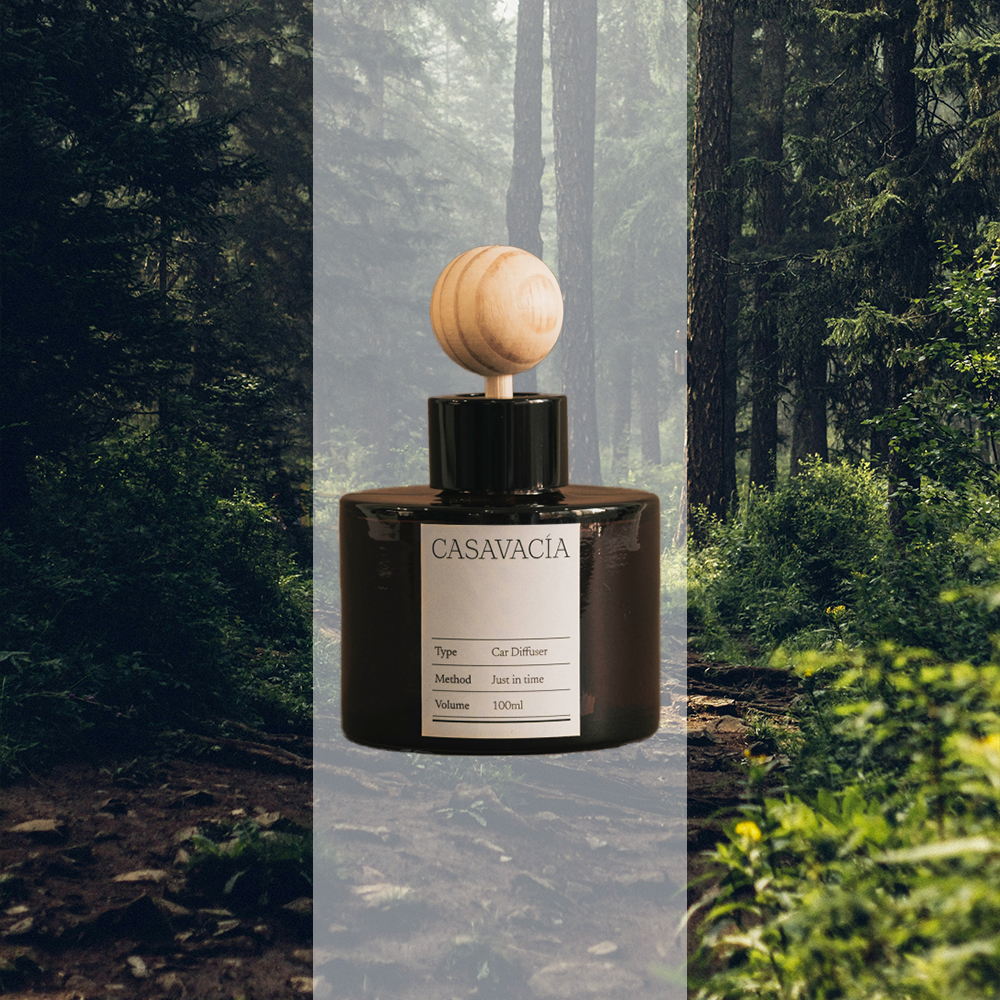 히노키 앤 시더우드 차량용 방향제 차량 디퓨저 편백나무 참나무 Eau de Parfum(25%) - 상품 이미지