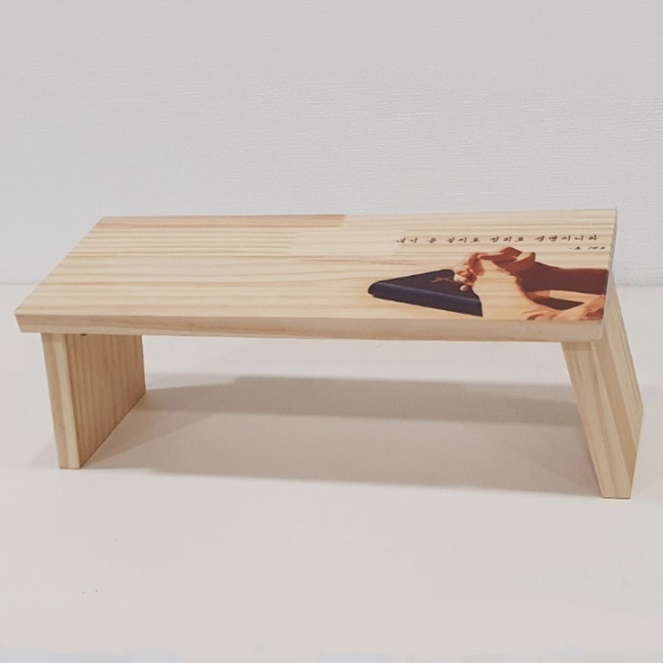 기도의자 원목 좌식 무릎의자 명상 바닥 앉는 의자