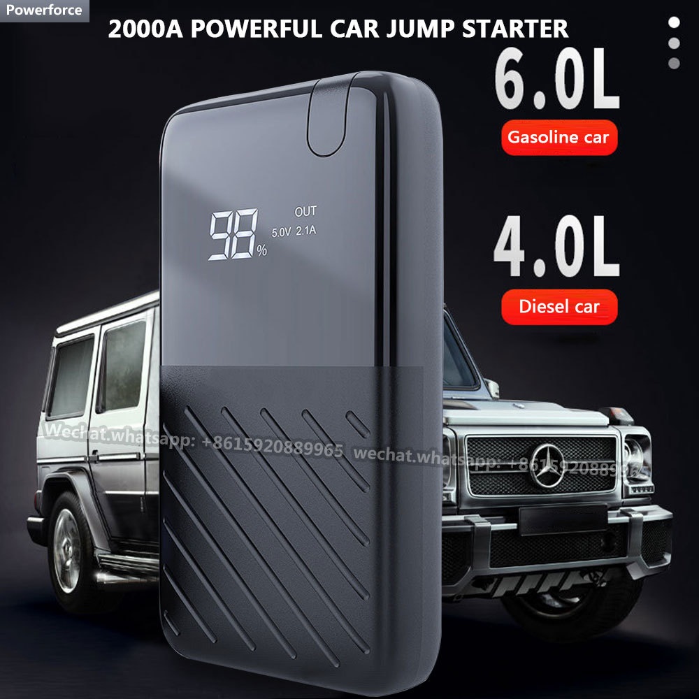 2000A Outdoor Battery Charger Booster 12V Car Jump Starter - 상세 이미지 2