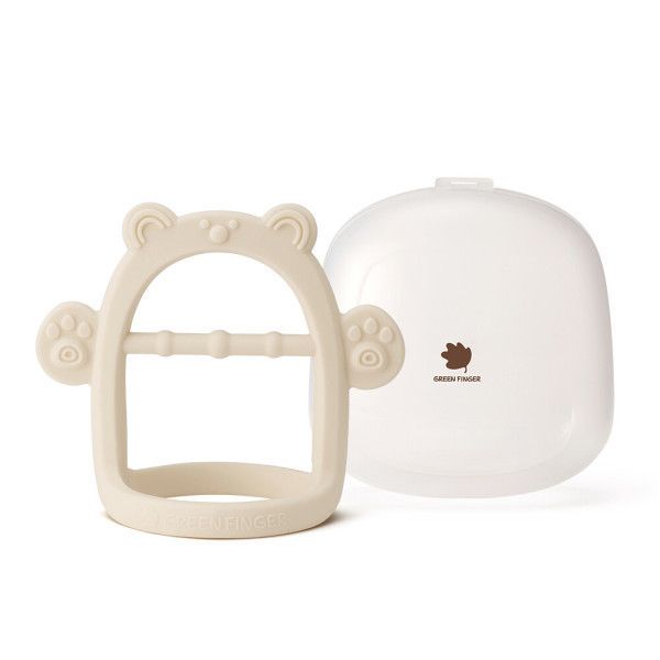 그린핑거 베베그로우 베어 손목치발기 1P (크림)