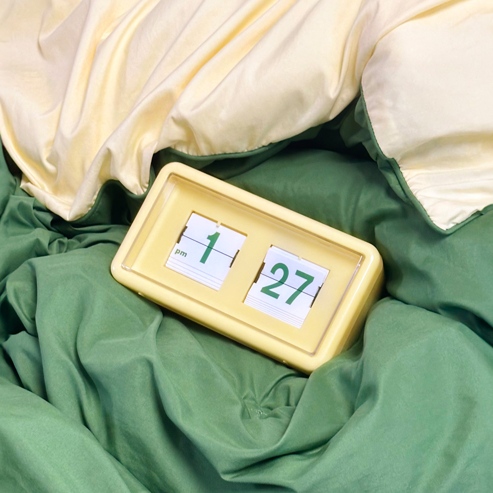 오르미 레트로 마운틴 플립 시계 인테리어 탁상시계 벽걸이시계