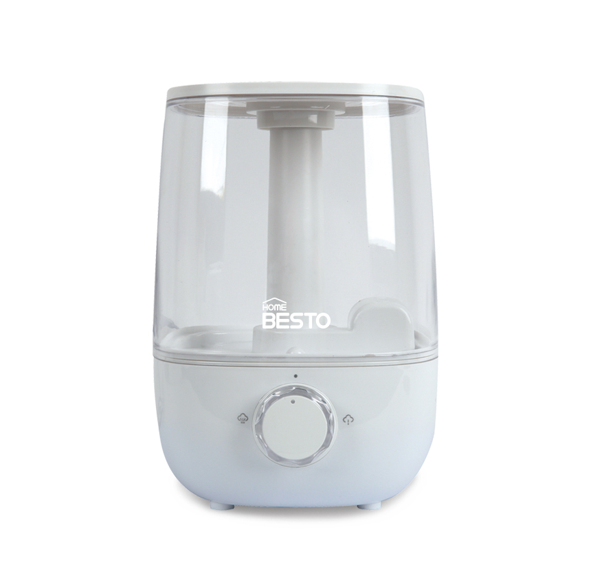 간편통세척 대용량가습기 3.5L 원룸 사무실 거실 탁상용 가습기 화이트
