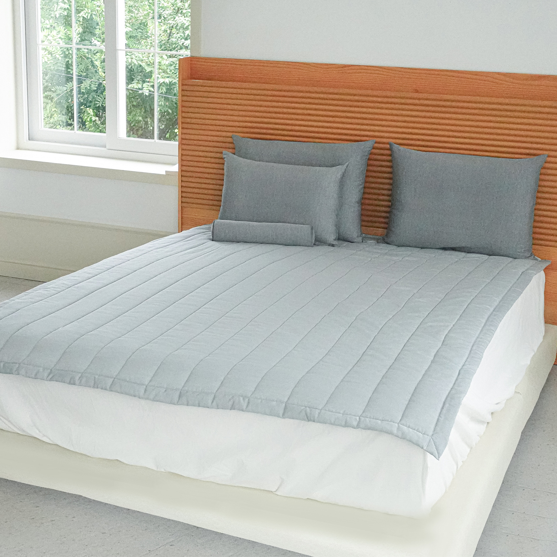 집앤콕 침대패드 패밀리 사계절 전자파감소 이불패드 SS