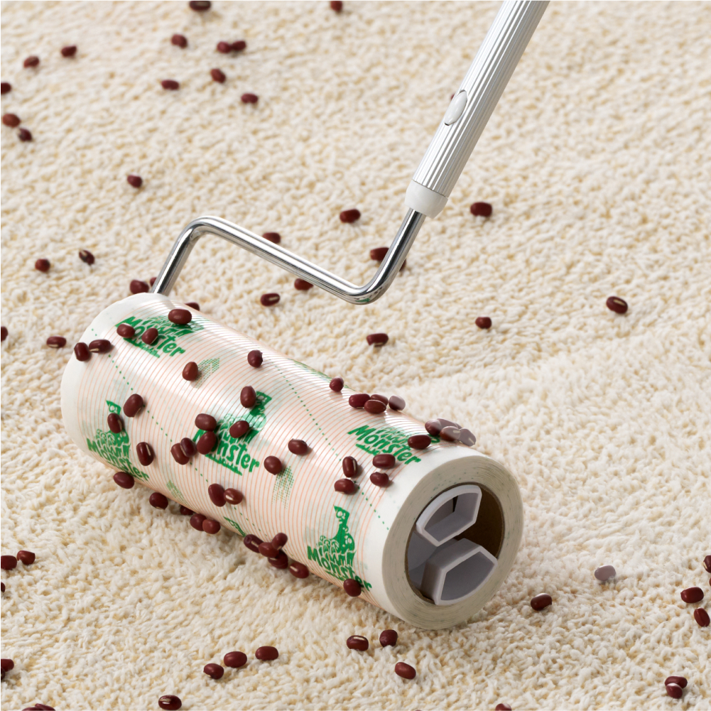 몬스터 겔 돌돌이 리필 테이프 클리너 먼지제거 바닥클리너 바닥청소 초강력 이지컷팅 리필 5개