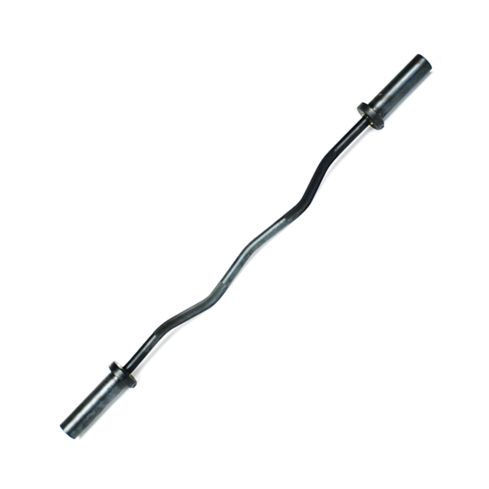 블랙 중량 이지바 바벨봉 역기 컬바 ez바 1200mm 50mm - 상품 이미지