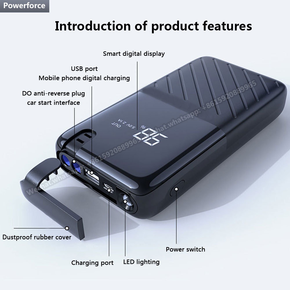 2000A Outdoor Battery Charger Booster 12V Car Jump Starter - 상세 이미지 3