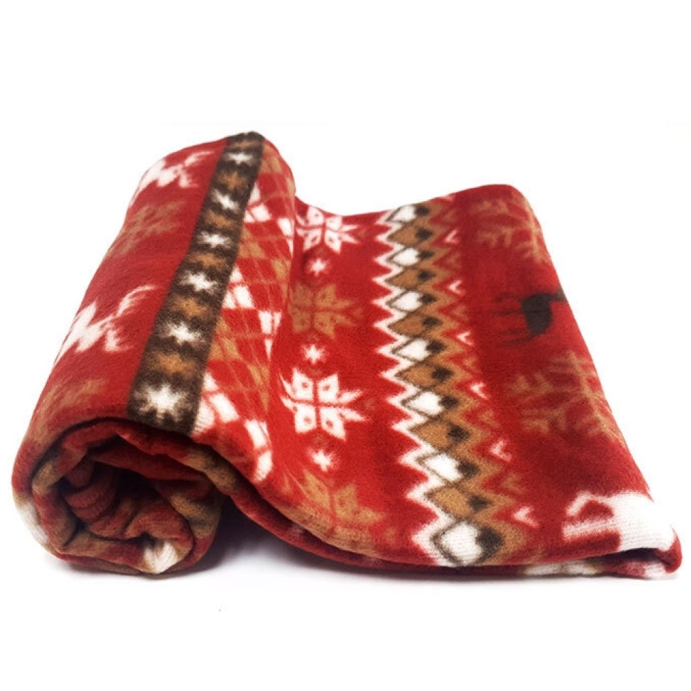 멜럽 폴라폴리스 담요 80x100cm 사무실 학생 따뜻한 겨울 무릎담요 개별포장