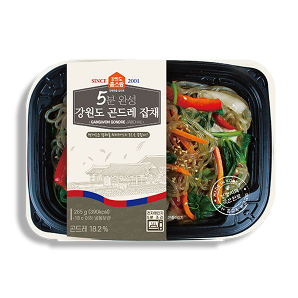강원도 곤드레잡채 5분완성 간편조리 맛있는반찬 자취 1인가구 - 상세 이미지 3