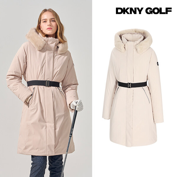 [24년 최신상] DKNY 여성 인퀼팅 다운 코트 - 상세 이미지 5