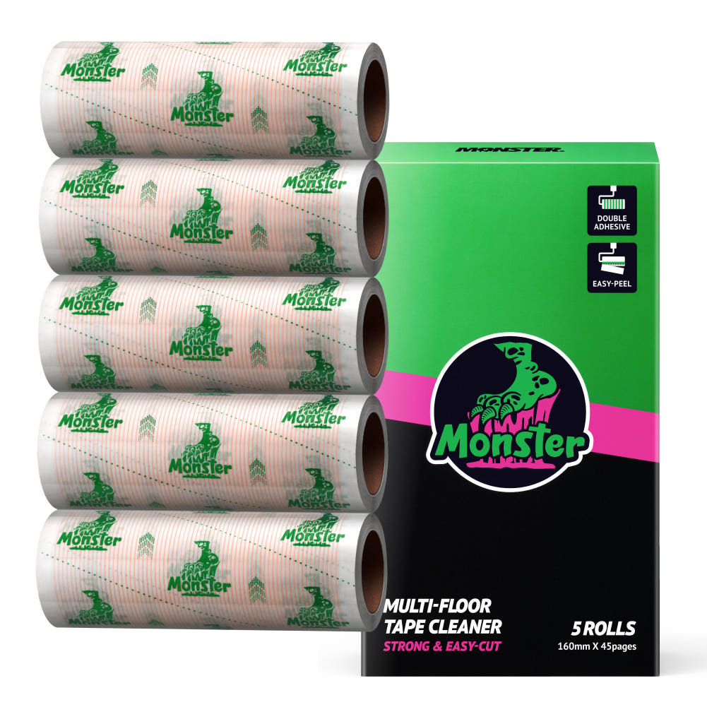몬스터 Monster 몬스터 겔 돌돌이 리필 테이프 클리너 5개