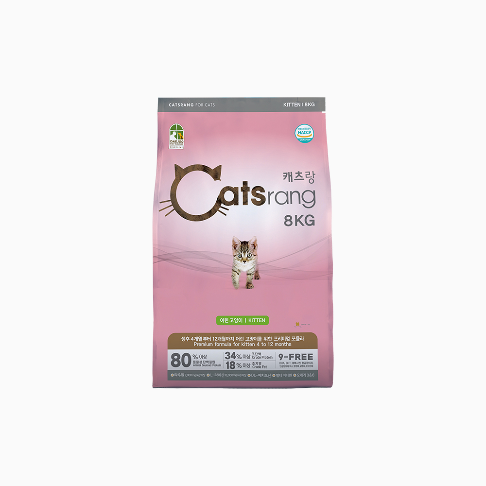 캐츠랑 키튼 2kg 어린 고양이 사료 - 상세 이미지 3
