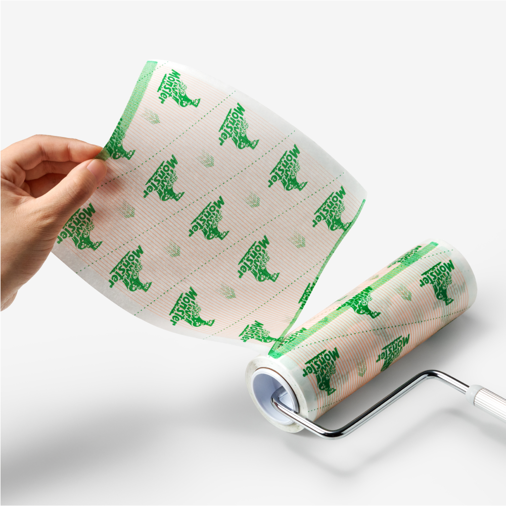 몬스터 겔 돌돌이 리필 테이프 클리너 먼지제거 바닥클리너 바닥청소 초강력 이지컷팅 리필 5개