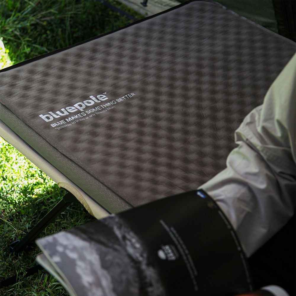 블루폴 캠버 자충매트 6T 캠핑 피크닉 에어매트 이너텐트 차박매트 더블, 6cm, 카키