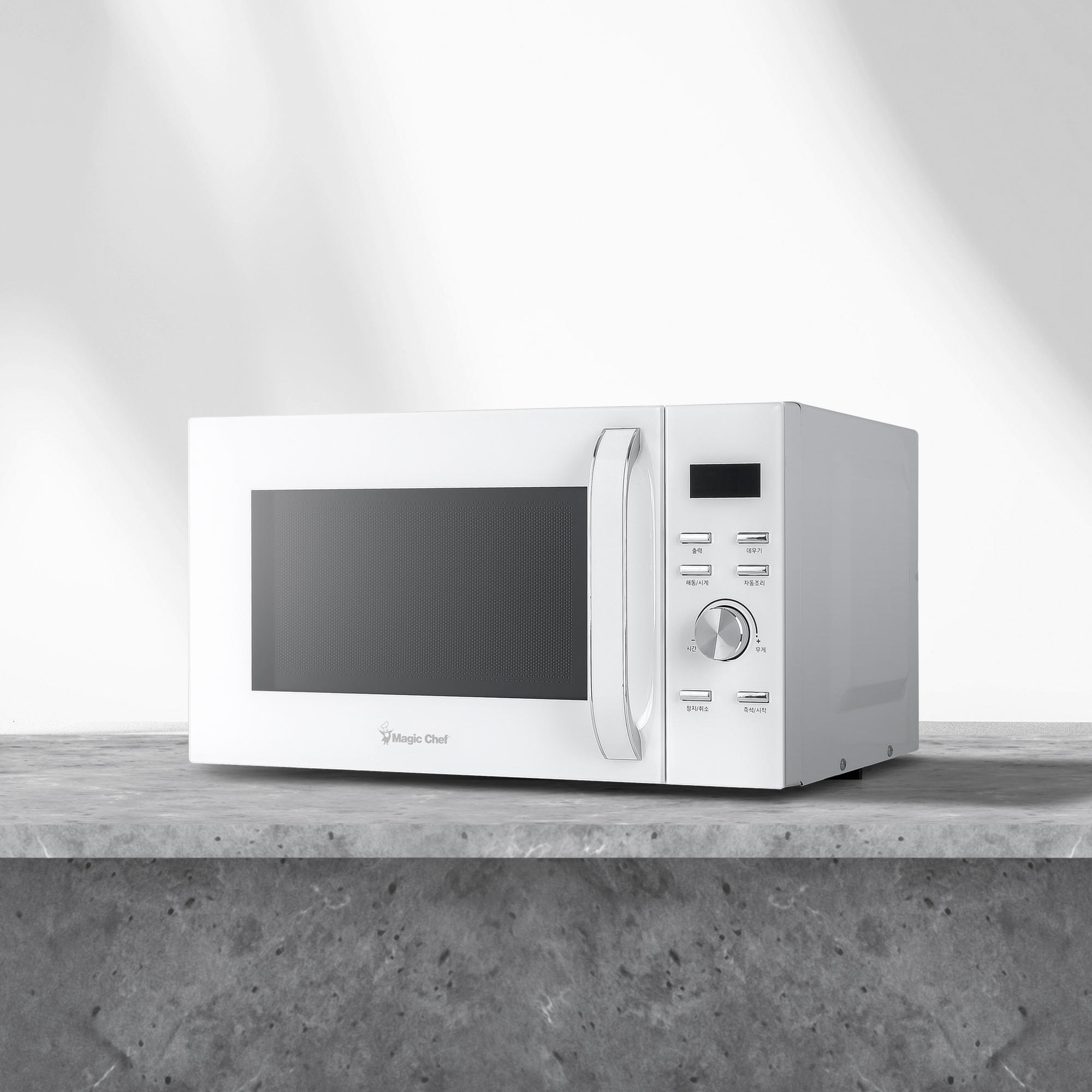 매직쉐프 23L 무회전 전자레인지 MMW-W23FDHW 플랫형