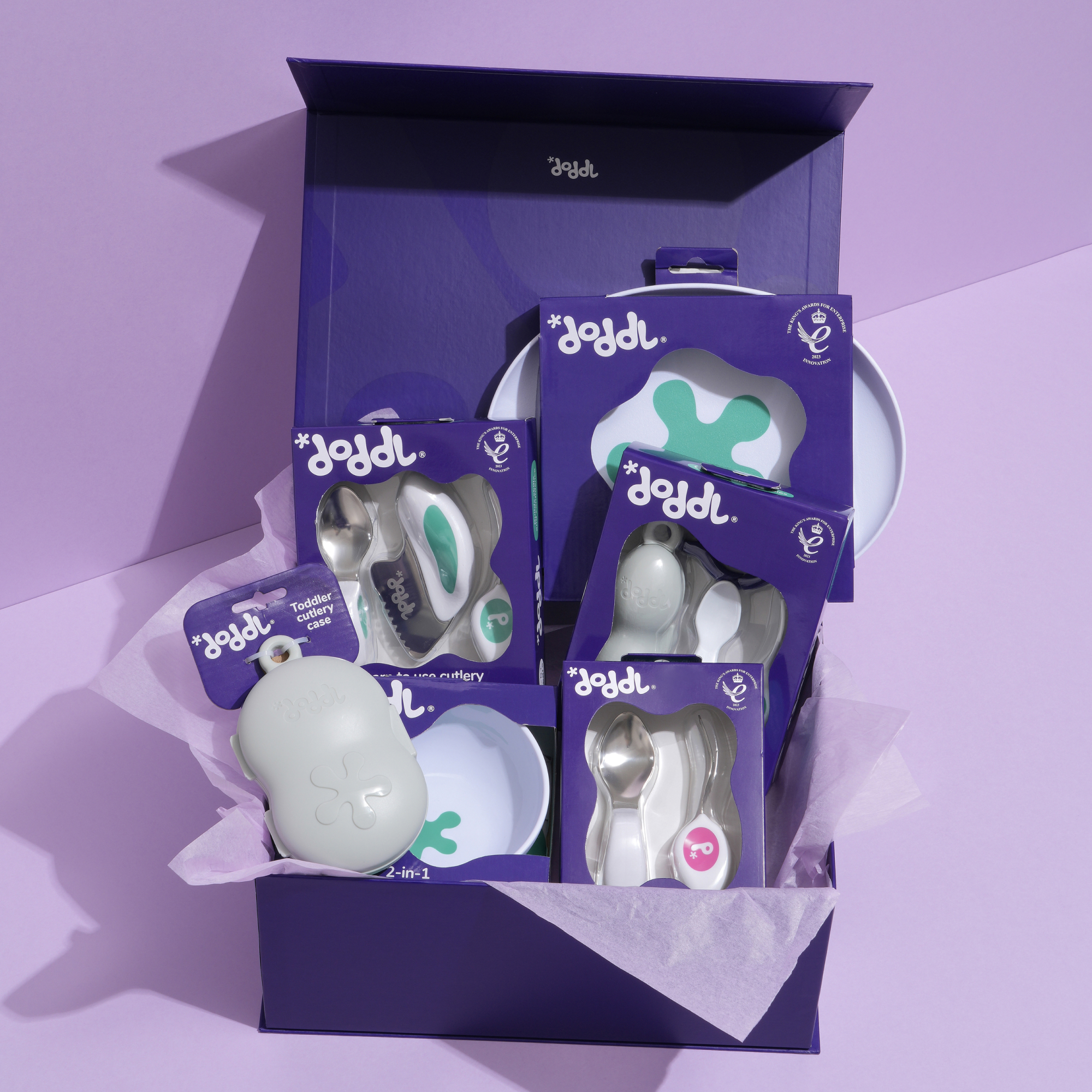 doddl 도들 영유아 식기 선물 세트 Baby to Children Gift Set - 상세 이미지 2