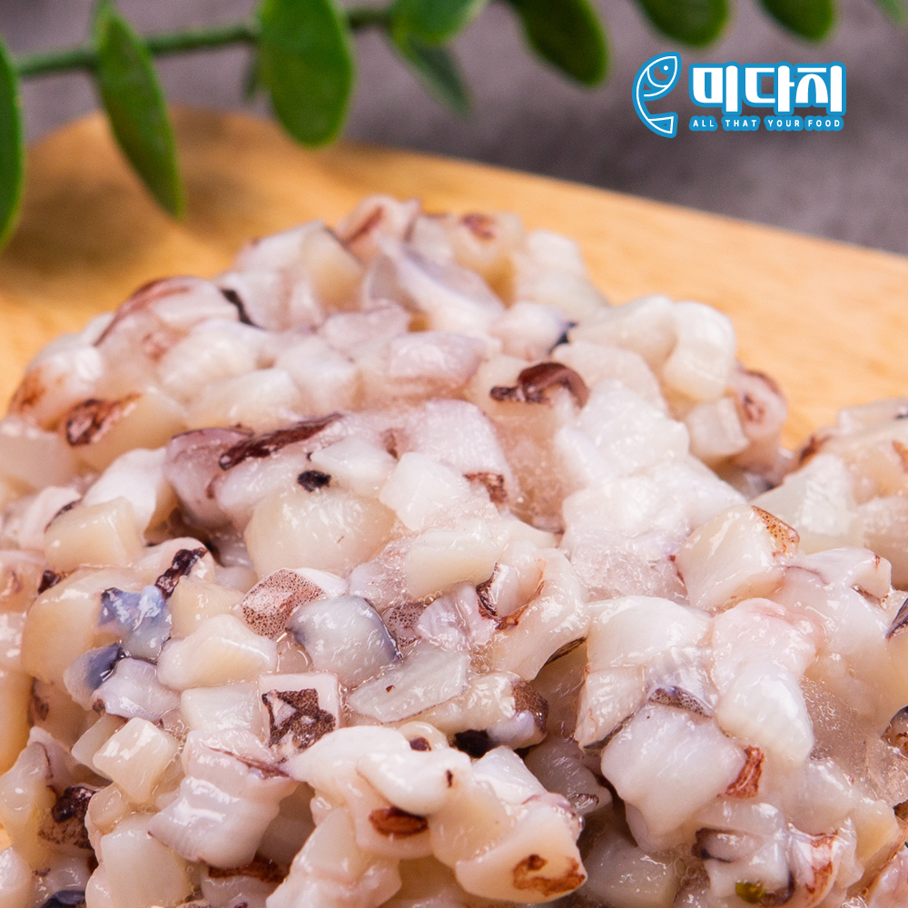 미다지 다진 대왕 오징어 다지기 1.6kg X 1봉 해물볶음밥 파전 콩나물국밥 오징어무국 - 상세 이미지 3