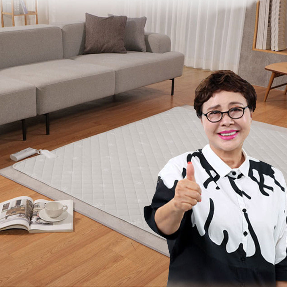 한솔 탄소 카본 안심매트 중형 인체감지센서 절전형 탄소매트 전기장판 원적외선