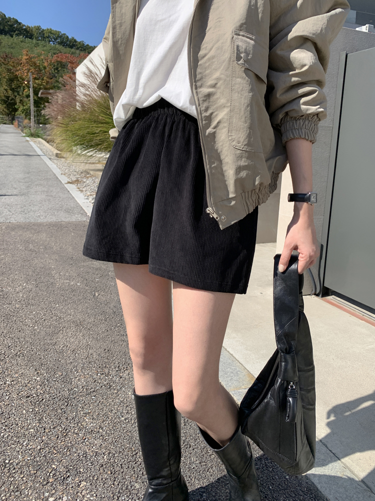 오버핏 하이넥 누빔 패딩 점퍼 여성 블루종 야상 점퍼 겨울 아우터 여자 항공점퍼 바람막이 - 상세 이미지 5