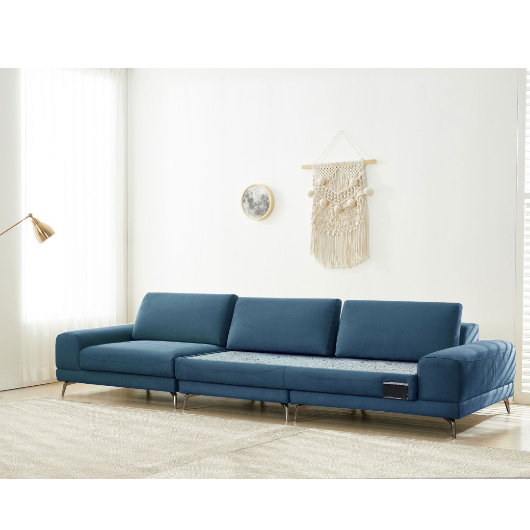 브리즈스톤 킹마담건강침대 케이원 돌소파 BSPR4BZKW 4인용 돌쇼파