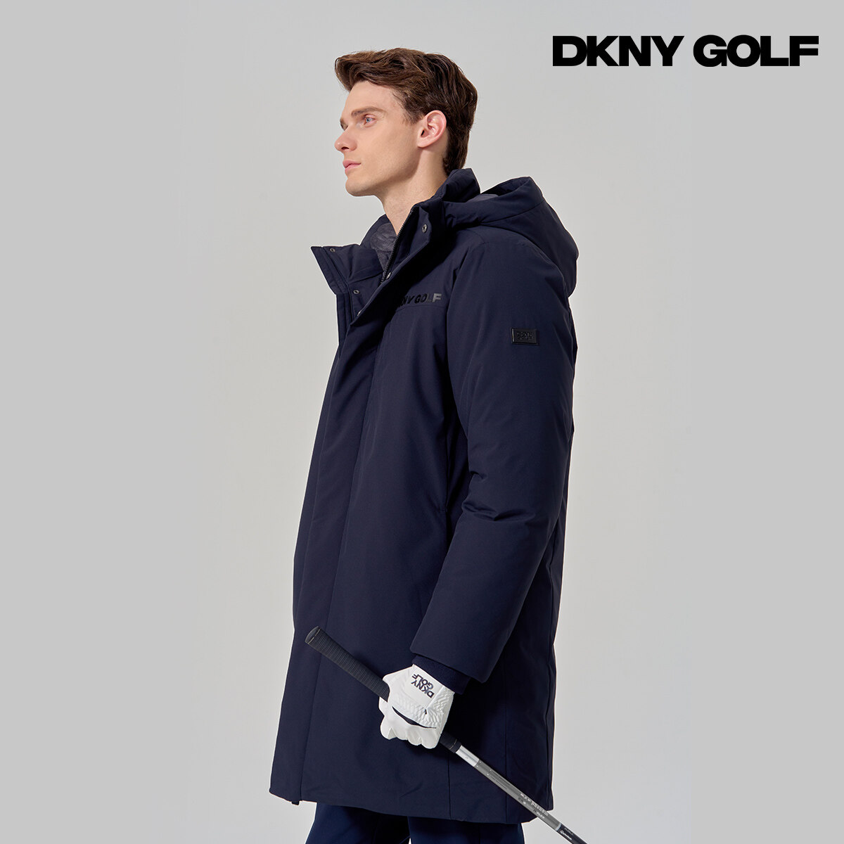 [24년 최신상] DKNY 남성 인퀼팅 다운 코트 - 상세 이미지 3