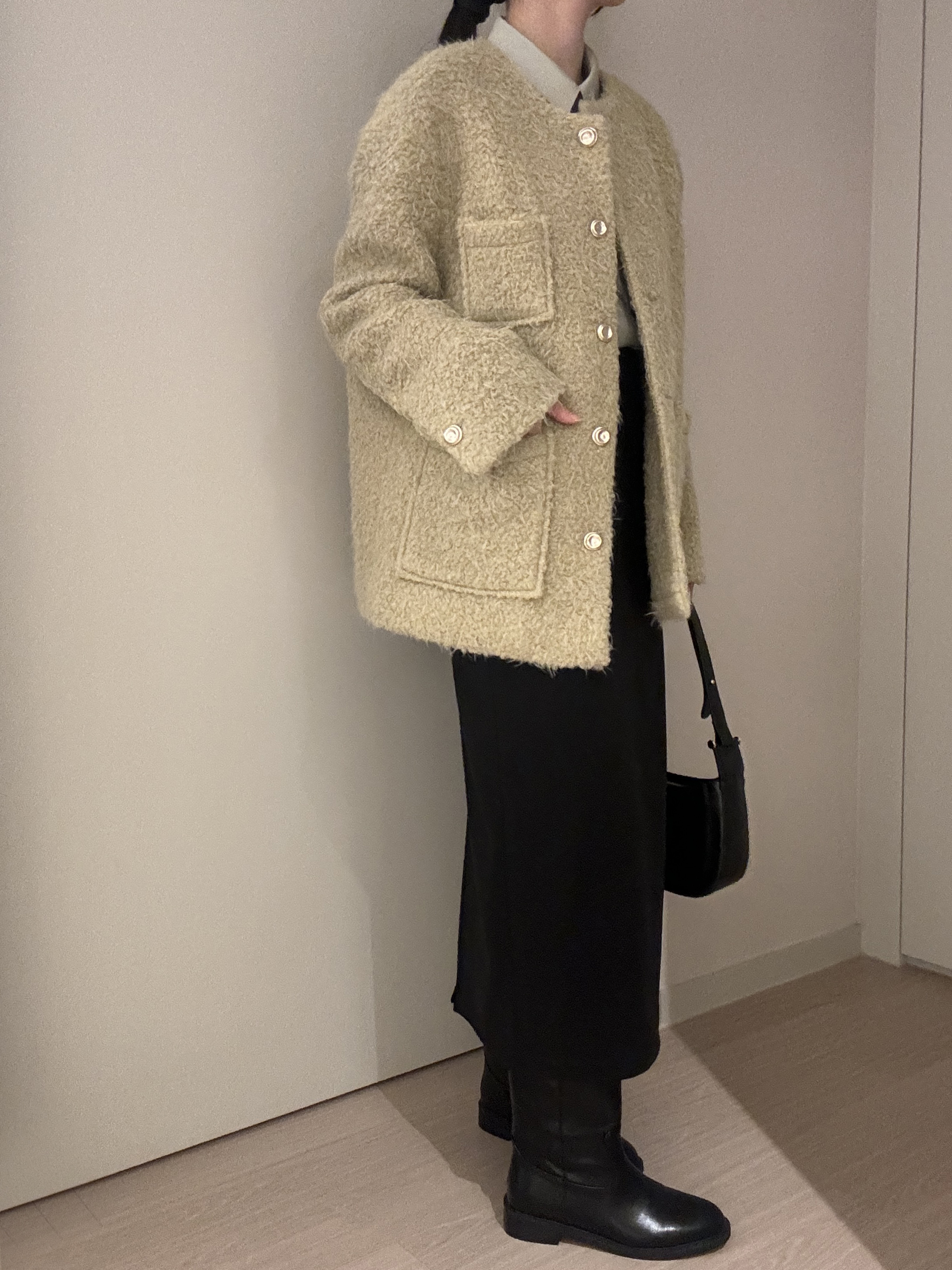 로에 기모 롱 스커트 3color 상세 이미지 18