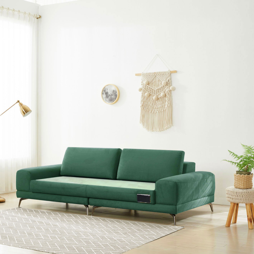 브리즈스톤 킹마담건강침대 케이원 돌소파 BSPR3BZKW 3인용 돌쇼파 흙쇼파